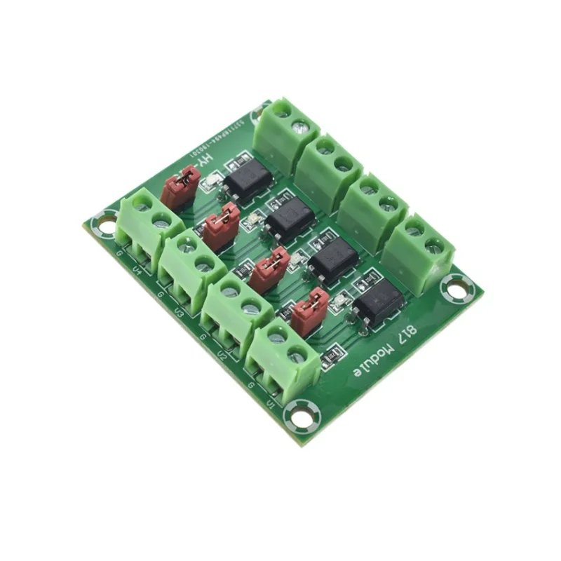 Pc817 3.6-30V 2 4 Kanaals Optocoupler Isolatieplaat Spanningsomvormer Adapter Module Driver Foto-Elektrische Geïsoleerde Module 817