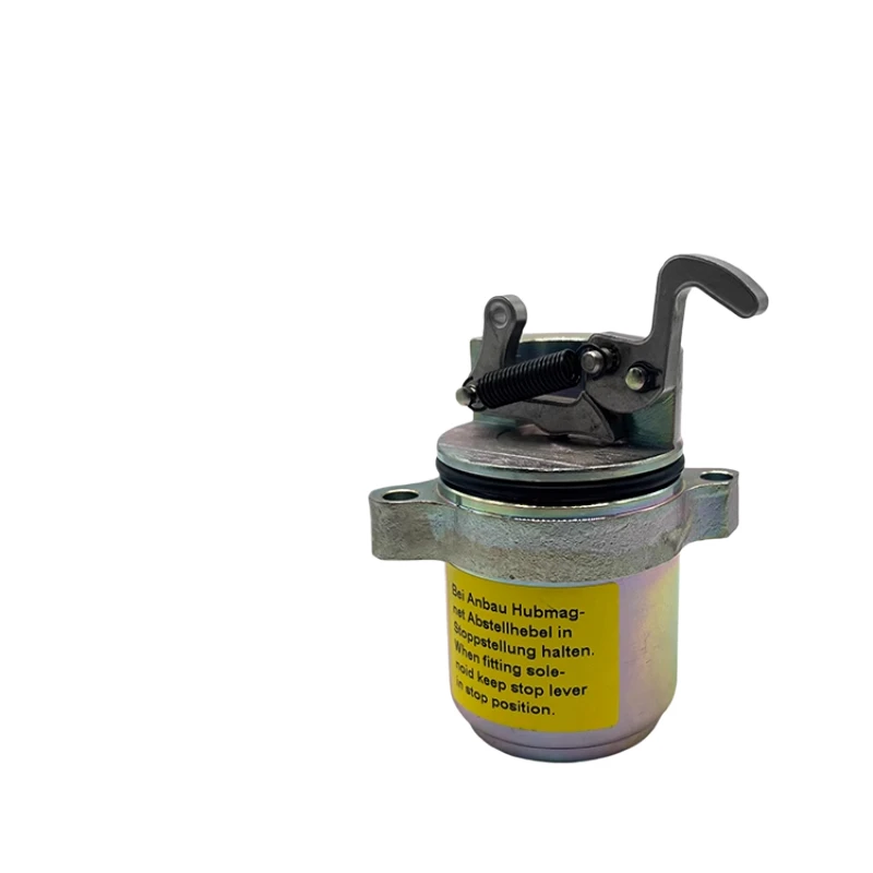 XOJOX Excavator Accessoriesdeutz Ag 1011 1011f Diesel Engine Flameout Solenoid Valve 0427-2734 Flameout Switch Fuel Cut-Off