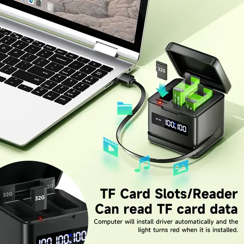 10 best sales GoPro 8-batteri - №4