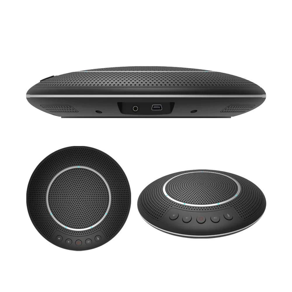 

Портативный конференц-спикерфон 2026: USB-микрофон для домашнего офиса и деловых встреч, настольный компьютерный динамик с микрофоном