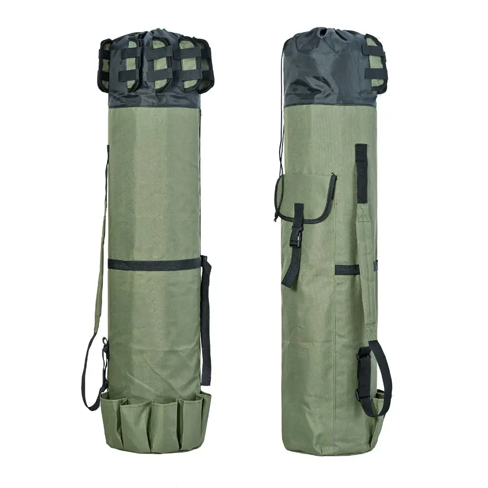 

Portable Fishing Rod Bag Folded Large Capacity Fishing Tackle Tools Pack Handheld Multifunction Fishing Gear Shoulder Bags