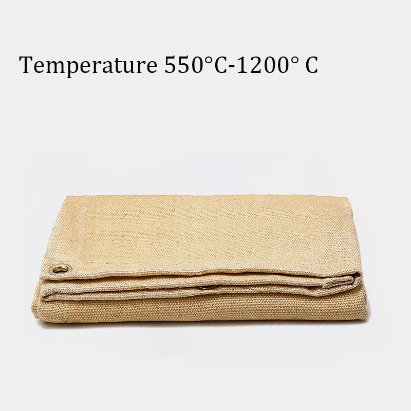 3*3m Thickened Welding Insulation Blanket Glass Fiber Fire Blanket Welding Protective Blanket Supplies