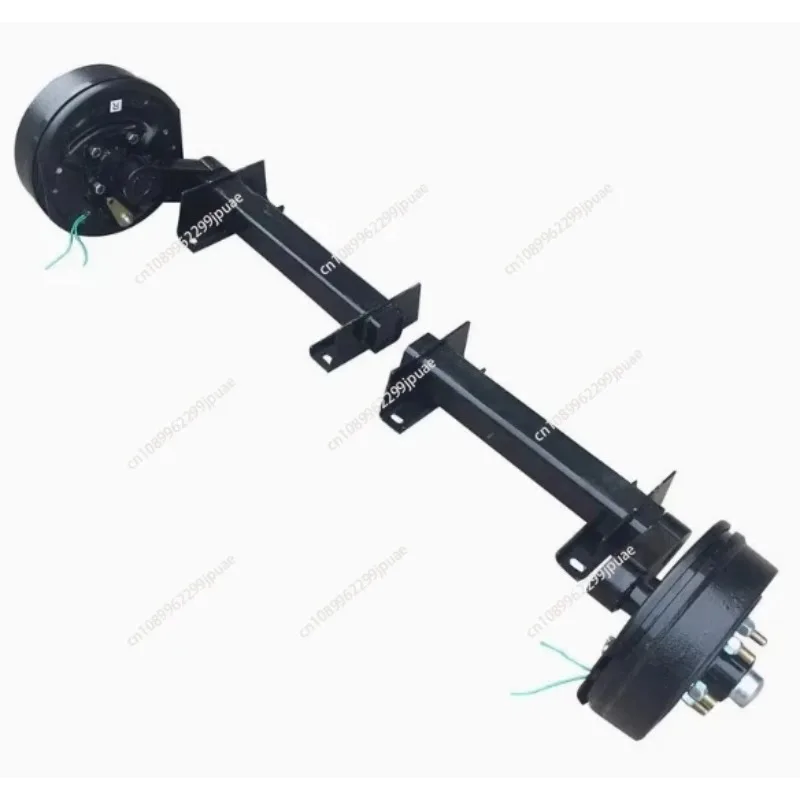 750KG Unbraked Torsion Half Axle Rubber Suspension Light Duty Trailer Axle Replacement Parts