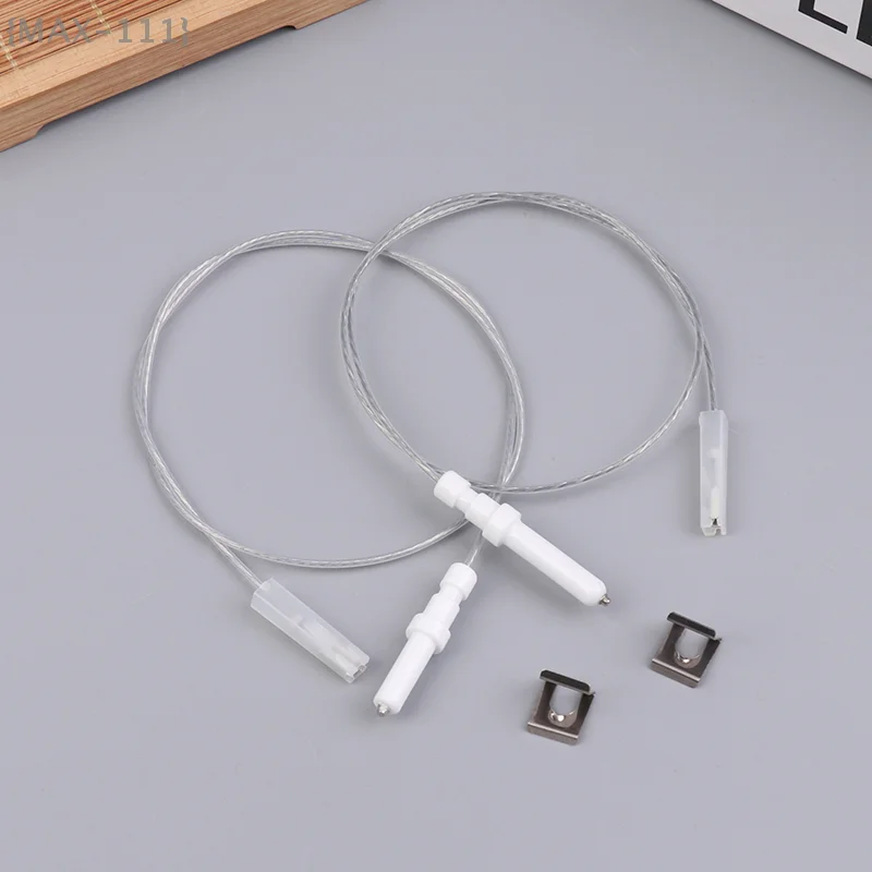1 Pcs Stove Ignition Electrode Replacement, Gas Cooktop Spark Plug With Wire 35mm 40mm Ceramic Pin Height
