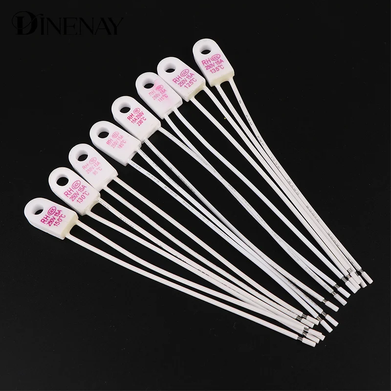 RH 95C 115C 125C 130C 135C 150C 180C 230C Предохранитель відносної температуры отключения 15A 250V Silnik wentylatora Bezpiecznik termiczny