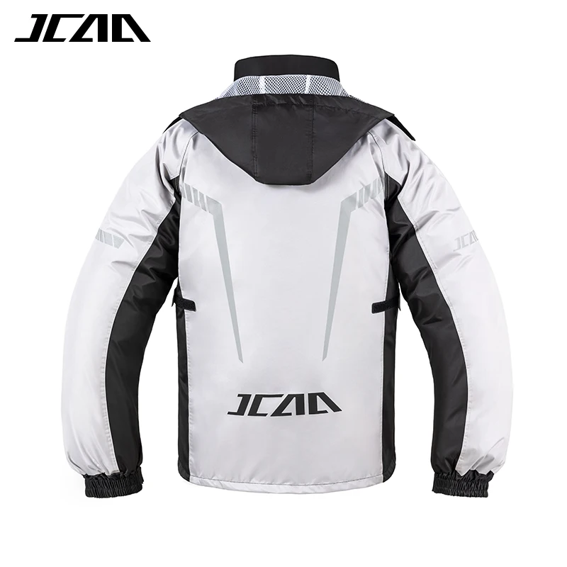 Motorcycle Rain Suit Split Type Storm Proof Wind Waterproof Reflective Riding Gear for Men Women