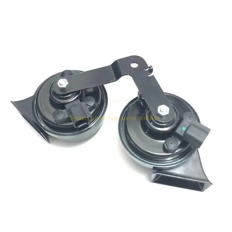 

H58F Car Snail Electric Air Horn Speaker Loud Alarm Double Tone Loud for Car 3/Y 1109660-00-A 1622755-00-B