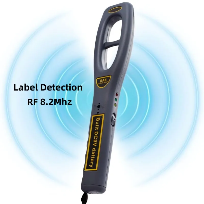 Retail Anti-Theft Equipment RF Security Tags Checkers Handheld Design W/Sound Light Alarm Vibration Alarm RF 8.2Mhz System Comp