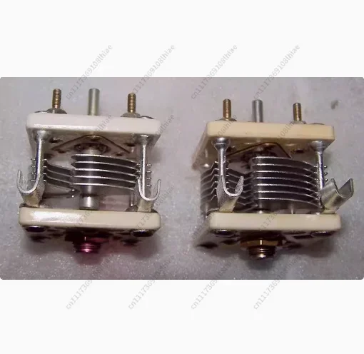 Variable Capacitor, Dual. Butterfly Chip, Air Variable Capacitor, Type 062,