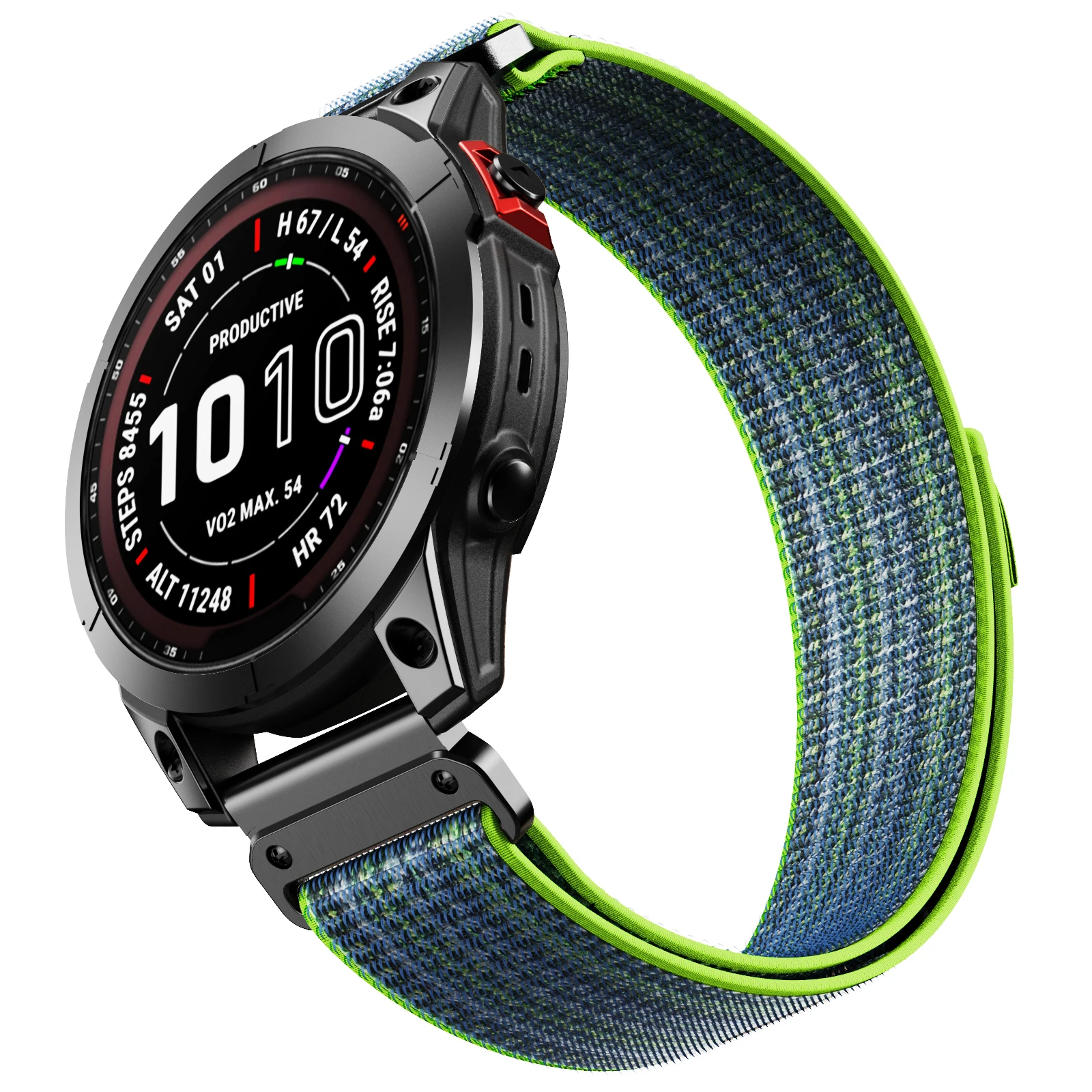 ANBEST-Pulseira de Nylon para Garmin Fenix, Correia para Garmin Fenix 7, 7Pro, 7X, 6X, 6 Pro, 5X, 5 Plus, Epix, Instinto, Pulseira Substituível, 22,