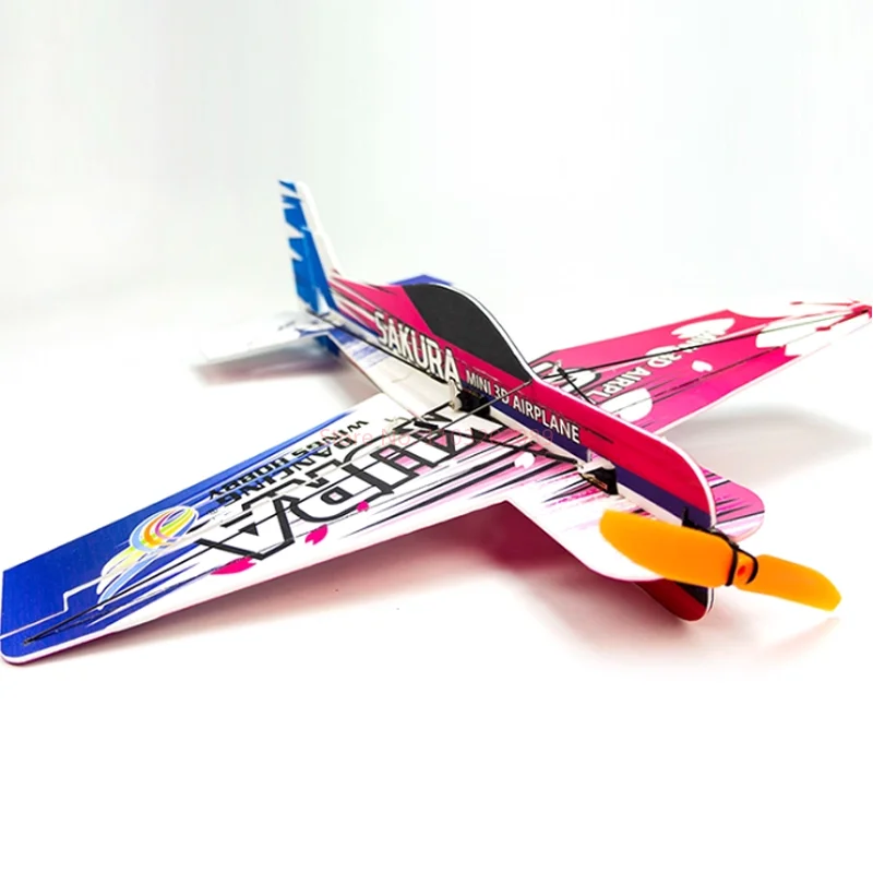 New Remote Control Rc Fixed Wing Remote Control Aircraft Model Cherry Pp Foam Fall Resistant Diy Indoor Stunt Mini Fancy Plane