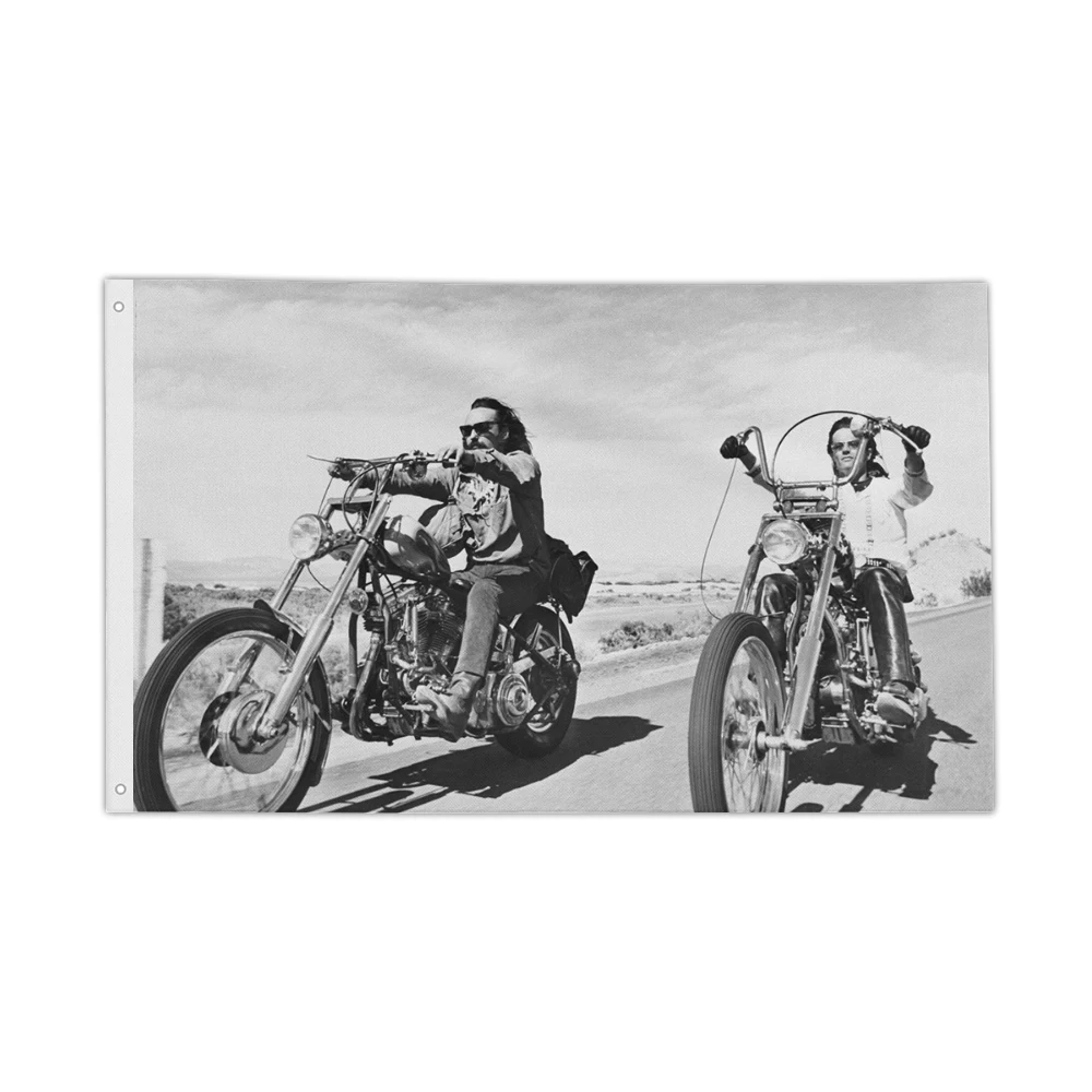 

Easy Rider Flag Motorcycle riding Banner 90*150cm 120*180cm Custom Flags