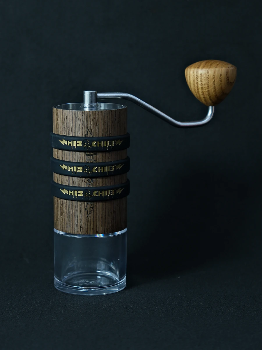 Mischief M40 Hand-Cranked Coffee Bean Grinder Anti-Slip Silicone Wristband Universal Coffee Tools Hand Ring Bead Mill Grinder