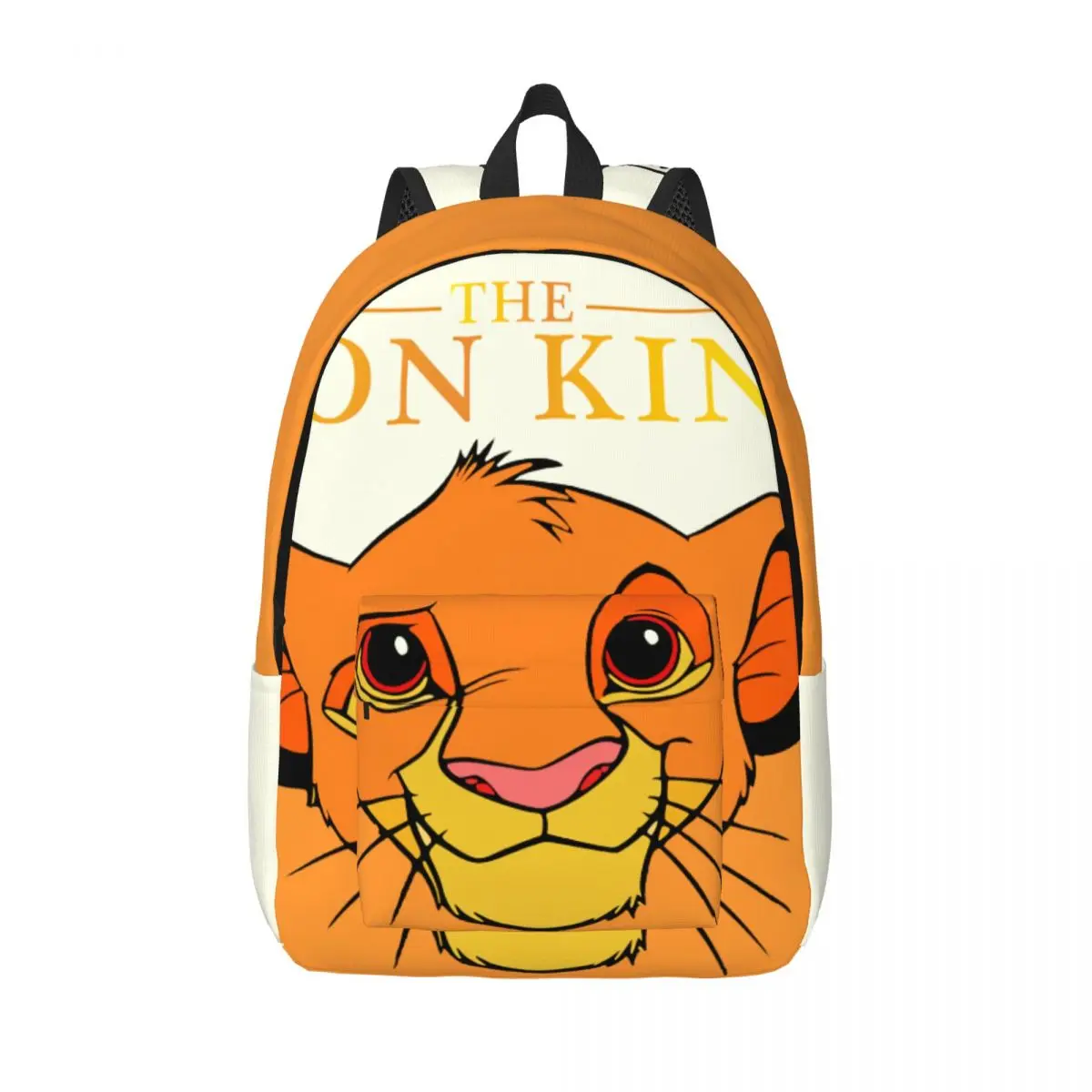 

Solid Simba Head Classic Laptop Bag Weekend Picnic Retro Washable Disney｠The Lion King｠Film Office Staff Bookbag For Gifts