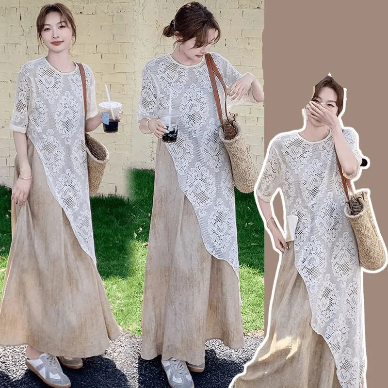 2025-nouvelles-femmes-enceintes-col-rond-robe-respirante-creative-creuse-femmes-enceintes-robe-2-pieces-maternite-longue-robe-li275