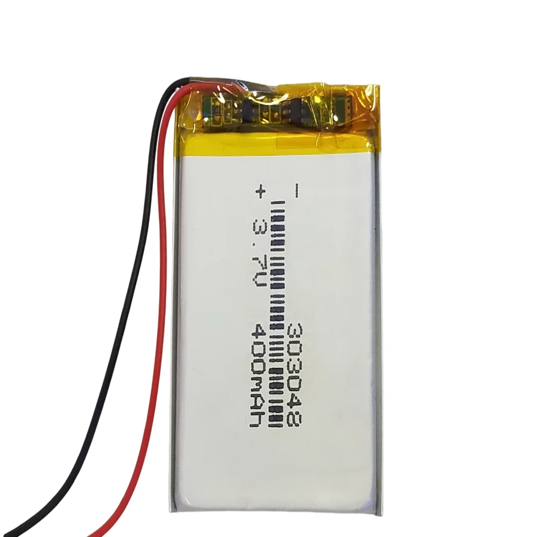 303048 Compatible with 303050 303055 303548 400mAh Battery for Dash Cam and Bluetooth Speaker