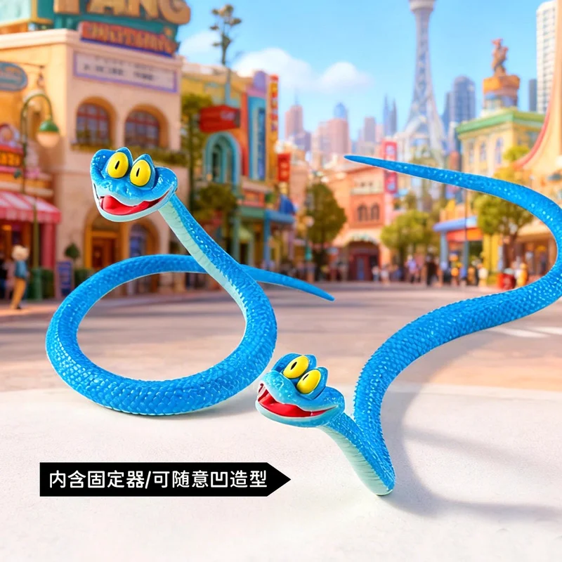 Zootopia 2: Surrounding Snakes Gary, A Snake Decompression Blind Box Judith Nick'S Figurine, Full Body Movable Ornament
