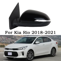 Car Rearview Mirror Assembly For Kia Rio 2018-2021 Auto Door Side Rear View Mirror With Lights Accessories