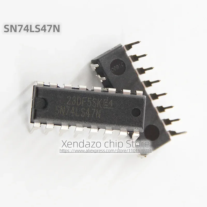10Pcs/Lot SN74LS47N…