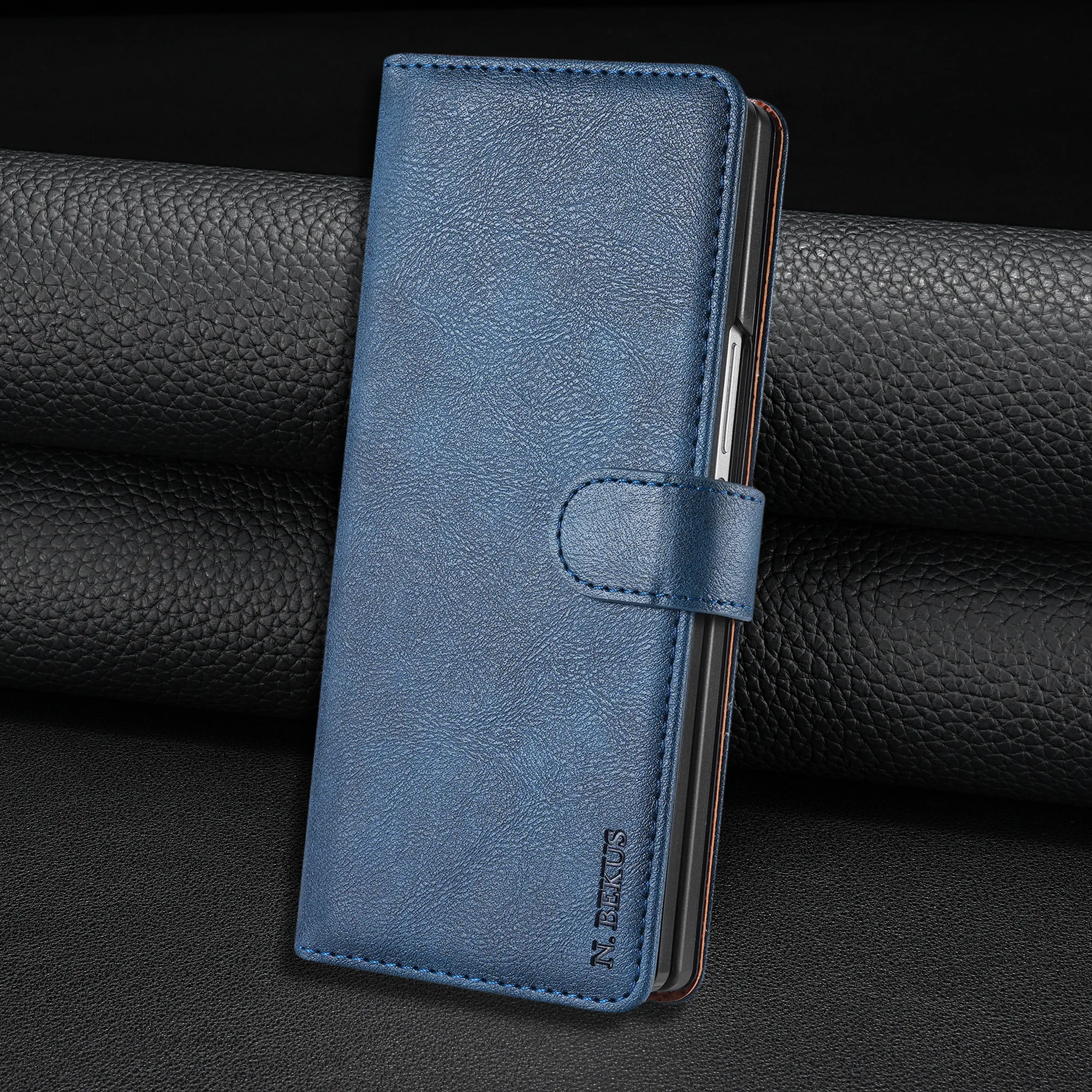 Flip Leather Case Voor Samsung Galaxy A55 A15 A35 A25 A17 A16 A56 A36 A14 A34 A54 A13 A23 A33 A53 A52 A72 A32 A12 5G Portemonnee Cover