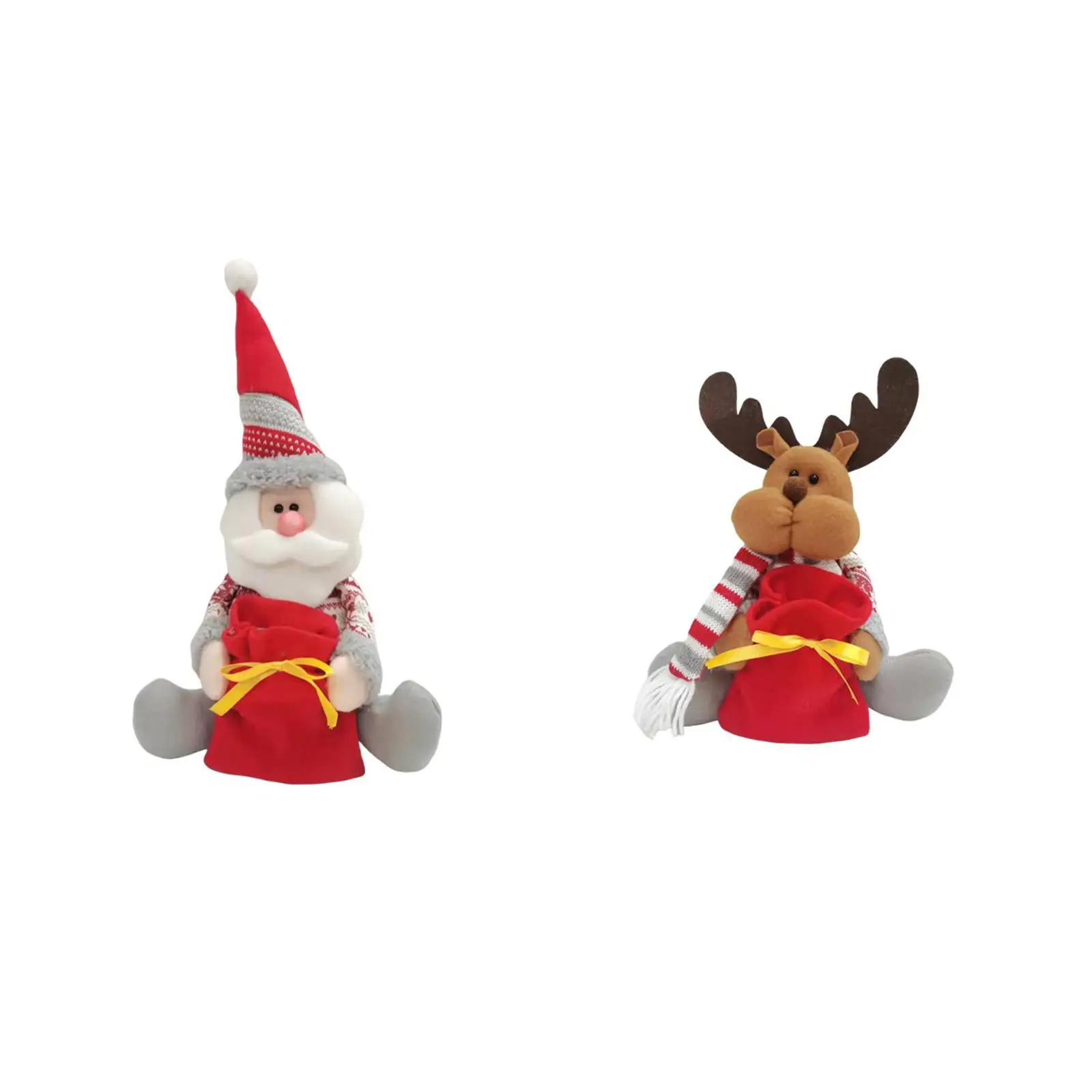 Christmas Figurine Comfortable Home Decoration for Dorm Tabletop Cupboard