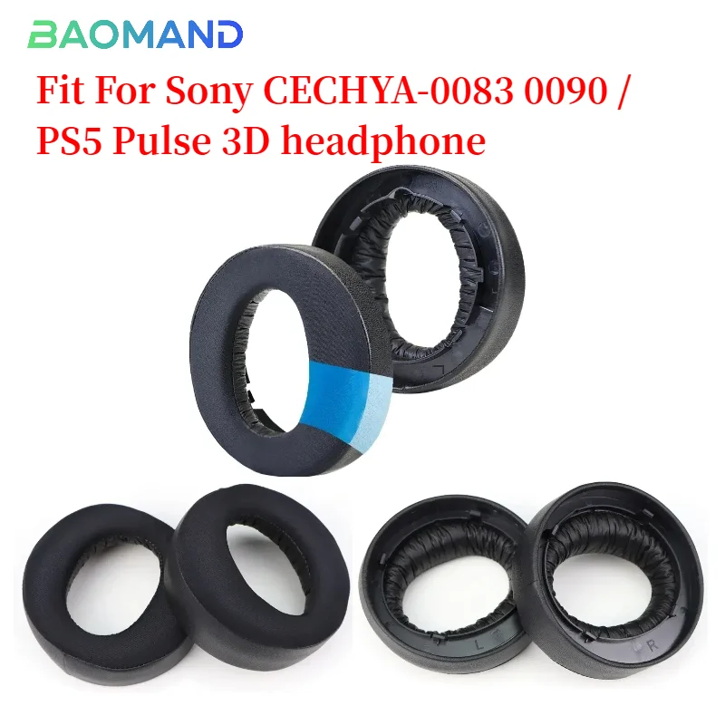 

Sport Cooling-Gel Replacement Ear Pads for Sony CECHYA-0083 0090 / PS5 Pulse 3D Headphones Ear Cushions, Headset Ear Cover