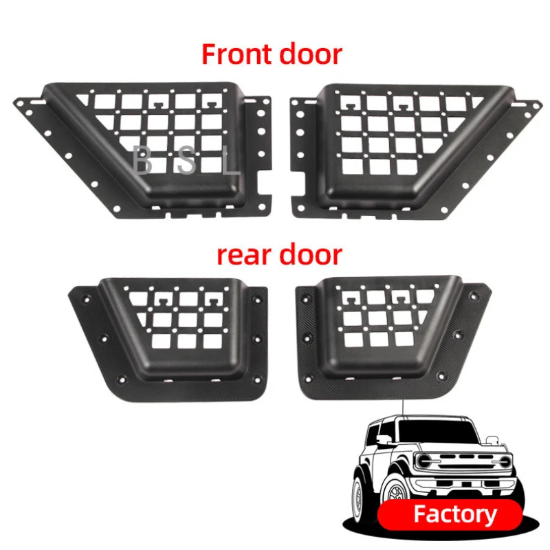 

Storage Box For Ford Bronco 2021 2022 Accessories Door Pockets Insert Organizer 4PCS