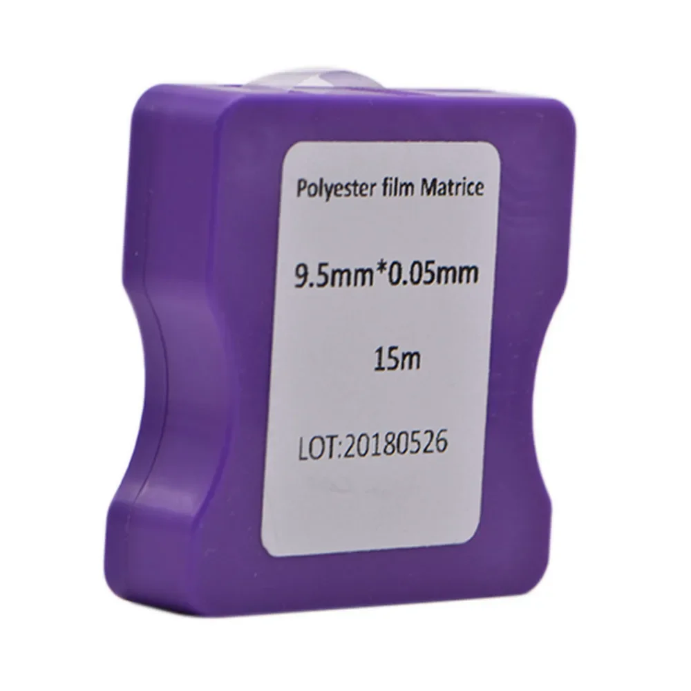 

3pcs Dental Stainless Steel/resin Film Restoration Light Cured Clear Matrix Strips Width Resin Film Bands Dental Tools