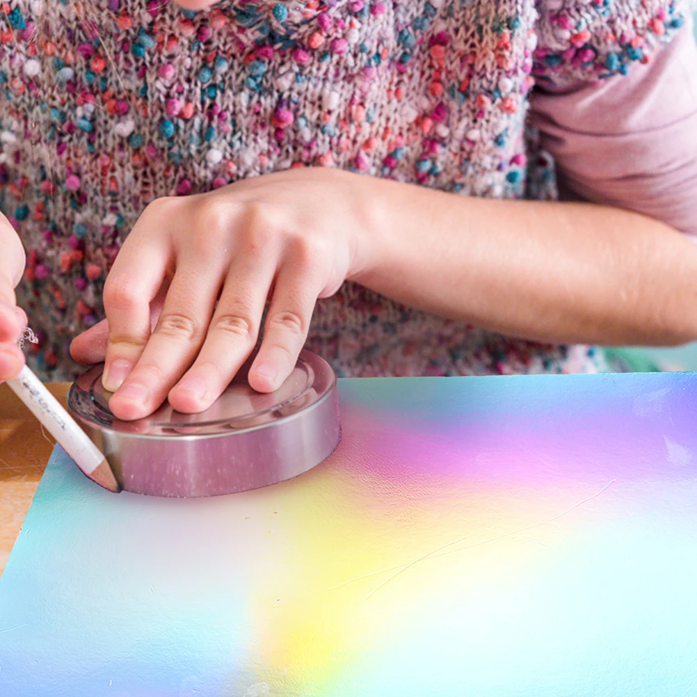 

10 Sheets Holographic Cardstock Multi-Use Thick Paper DIY Craft Supply for Scrapbooking Cards Invitations Handmade Decoration