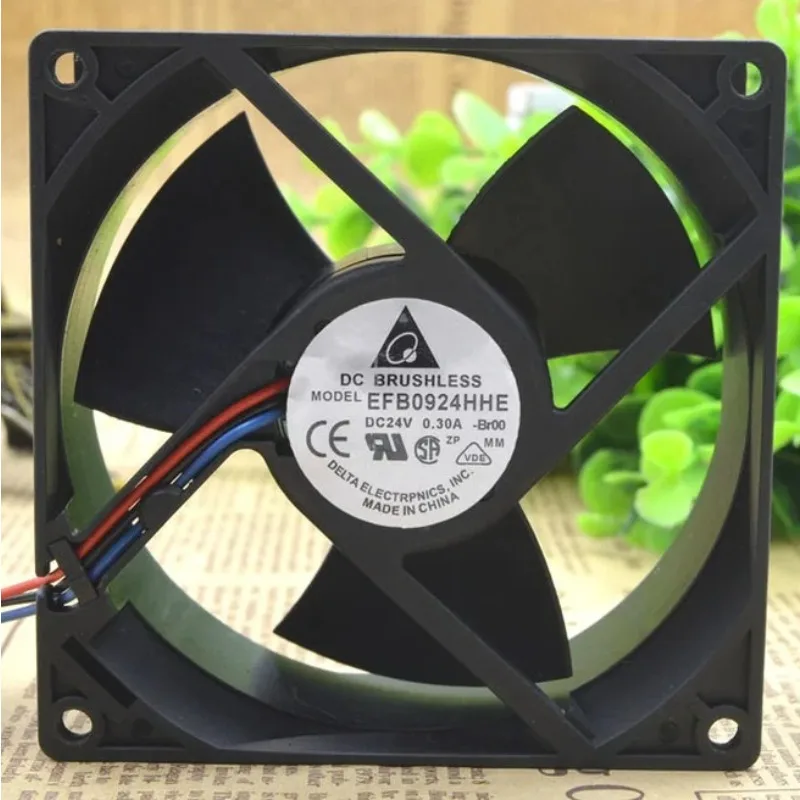 New Cooler Fan for Delta EFB0924HHE 24V 0.30A 9CM Inverter Cooling Fan 9038 92x92x38mm