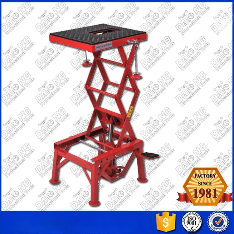 Factory Direct Sale Hydraulic Motorcycle Lift Table