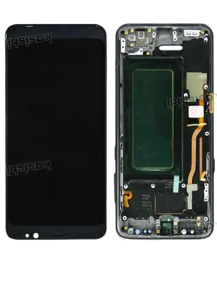 TFT For Samsung Galaxy S8 LCD With Frame G950F G950U Touch Screen Repairment Parts Assembly Display Without Fingerprints Tested