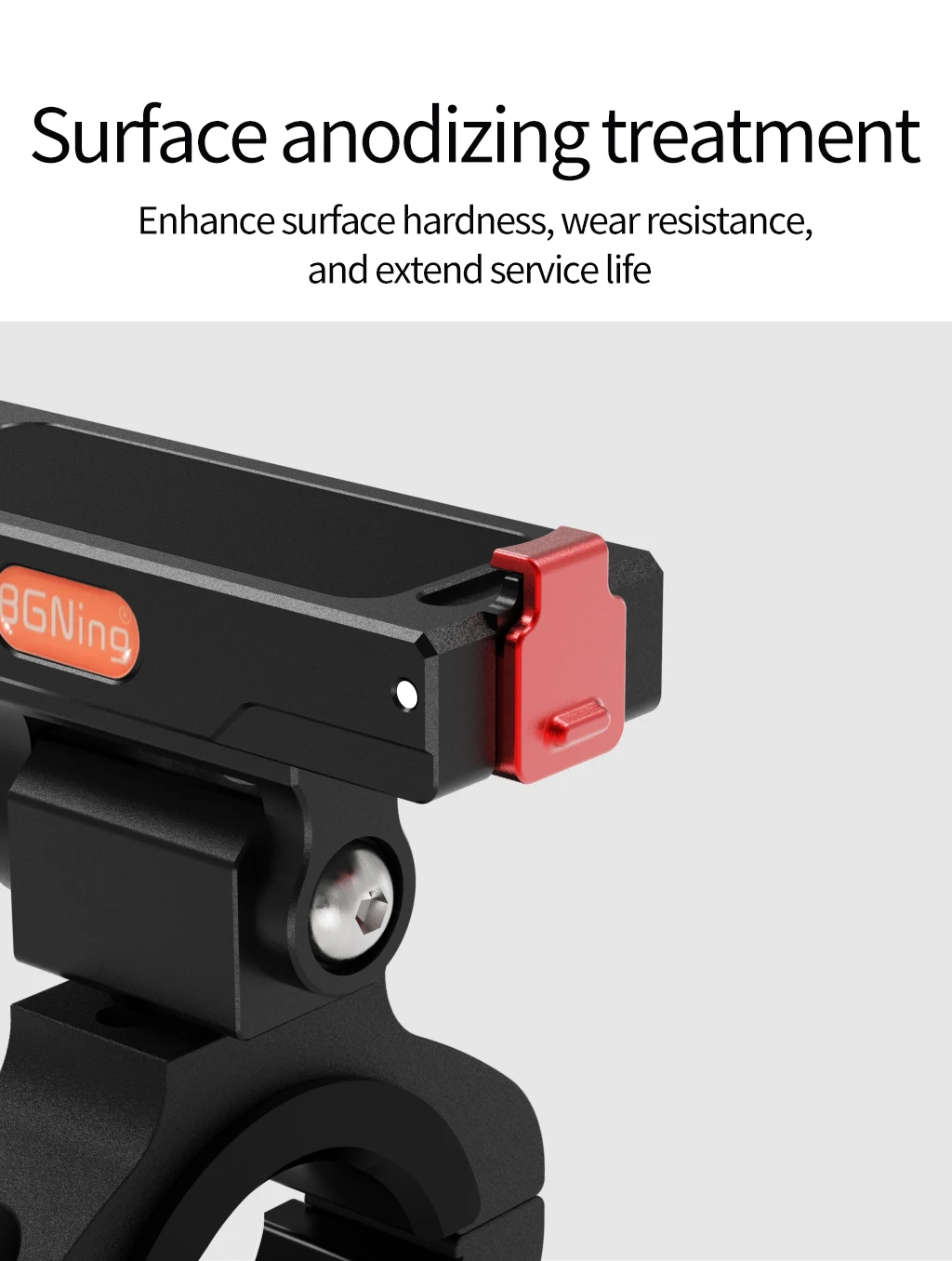 GO3 GO3S Magnetische Schnellwechselhalterung, verstellbare Aluminium-Lenkerhalterung für Insta360 Go 3/3S Fahrrad- und Motorradkamerahalter – Detail 10