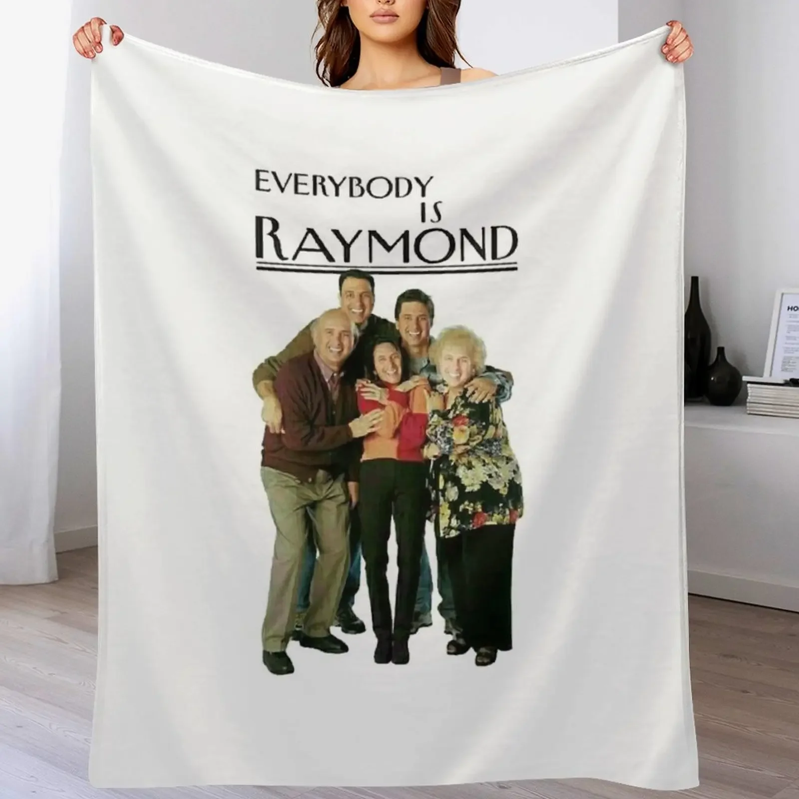 

Everybody is Raymond Throw Blanket Shaggy Furry Soft Blanket for Bedroom Living Room