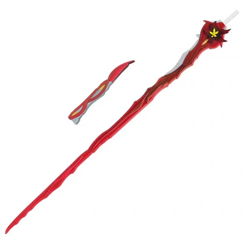 Modèle d'épée ondulée de 120cm, jouet Camellya Cos, catégorie d'action Anime, modèle en Pvc, décorations de bureau, cadeau de vacances, jouets pour enfants