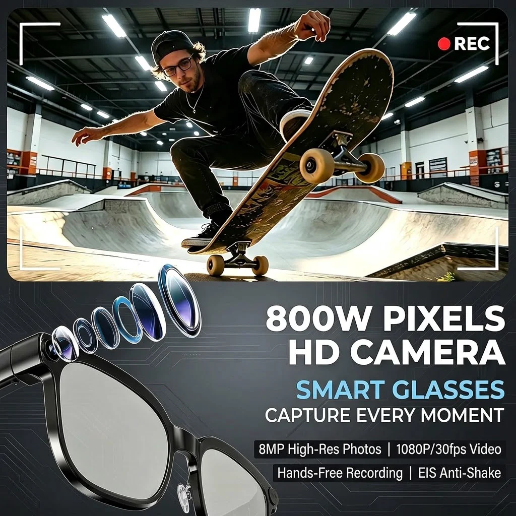 แว่นตาอัจฉริยะ AI รุ่นใหม่ พร้ - Smart Glasses Lens บทวิจารณ์และราคา