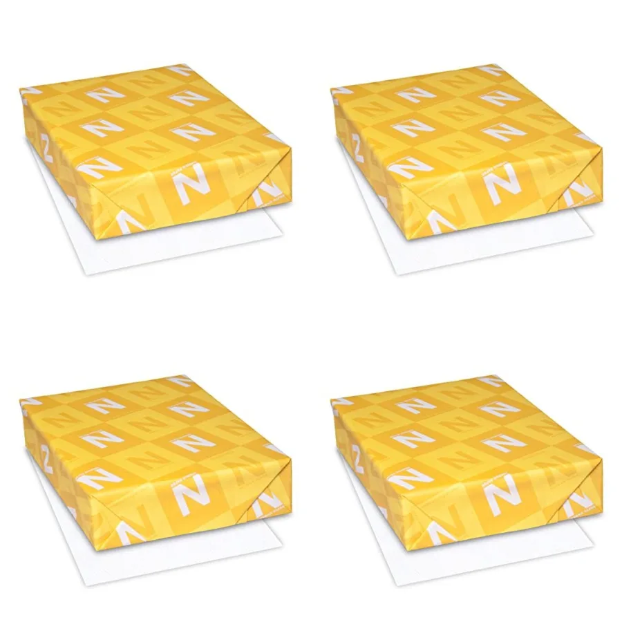 

Classic Crest 80 lbs. Digital Smooth Cover, 8 1/2-inch x 11-inch, Solar White, 250/Ream 04701