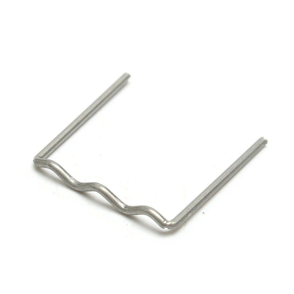 200 pz 0.6/0.8mm cucitrice a caldo graffette piatte per saldatore di plastica/paraurti auto riparazione strumenti di saldatura 200 * graffette di saldatura dremel