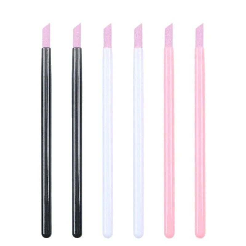 Lightweight Portable Quartz Stone Nail File Rods Cuticle Remover Dead Skin Exfoliator Manicure Tools Perfect Gift for Handy Use