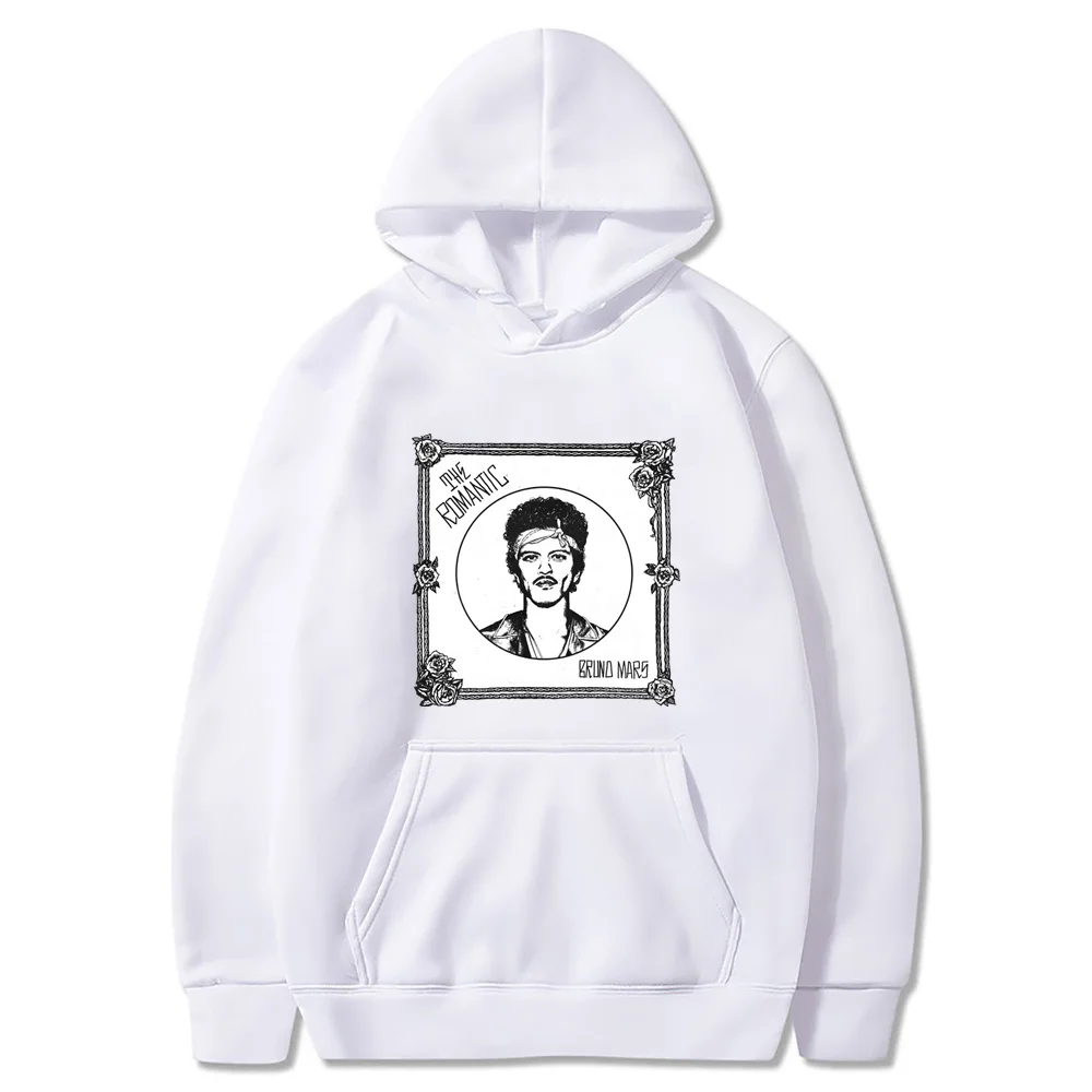 THE ROMANTIC Hoodie Bruno Mars HighQuality album Moletom for Autumn/Winter with Hooded Fleece Harajuku Comfortable Hoody