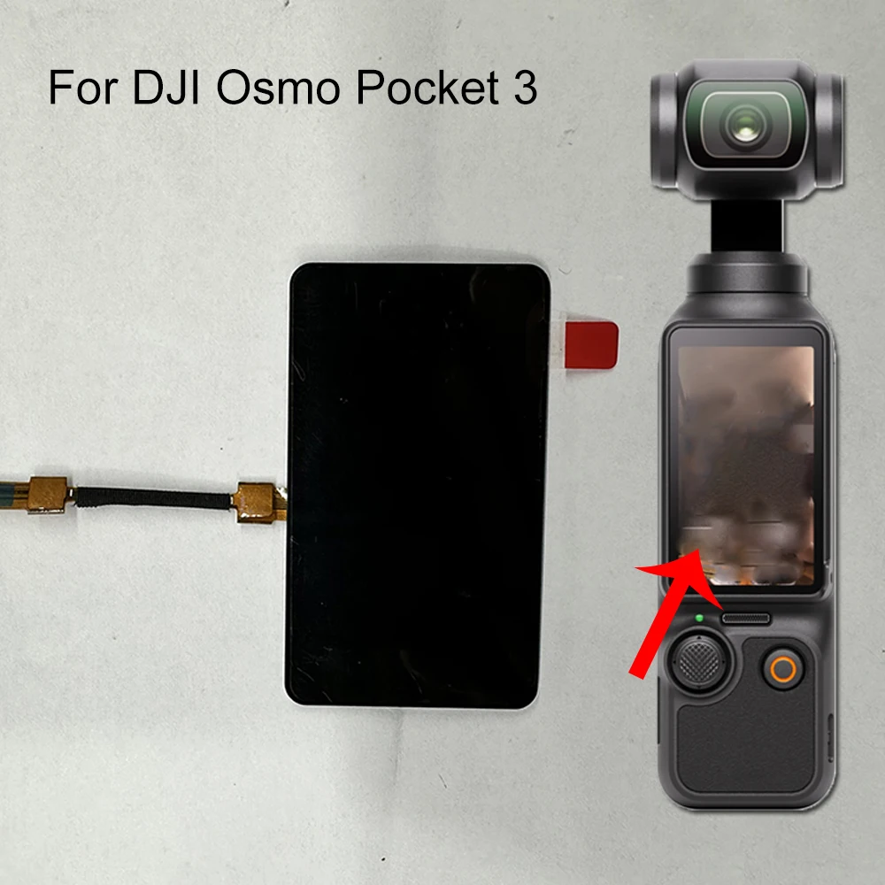 For Osmo Pocket 3 Camera Screen Display Repair Parts Replacement for DJI Osmo Pocket3 LCD Screen Assembly Camera Accessories