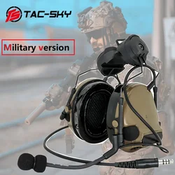 TS TAC-SKY Tactical Helmet ARC Bracket Version Military Headset COMTAC III Electronic Shooting Earmuffs Hearing Protection