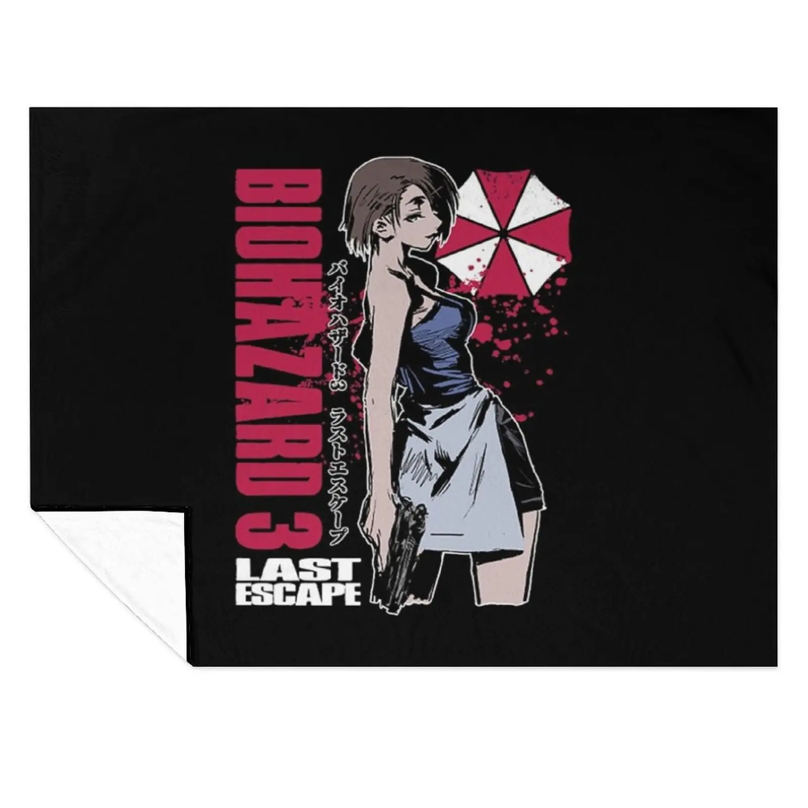 

BIOHAZARD 3 T-Shirt Gift For Fans, For Men and Women, Father Day, Family Day, Halloween Day, Thanksgiving, Christm Throw Blanket