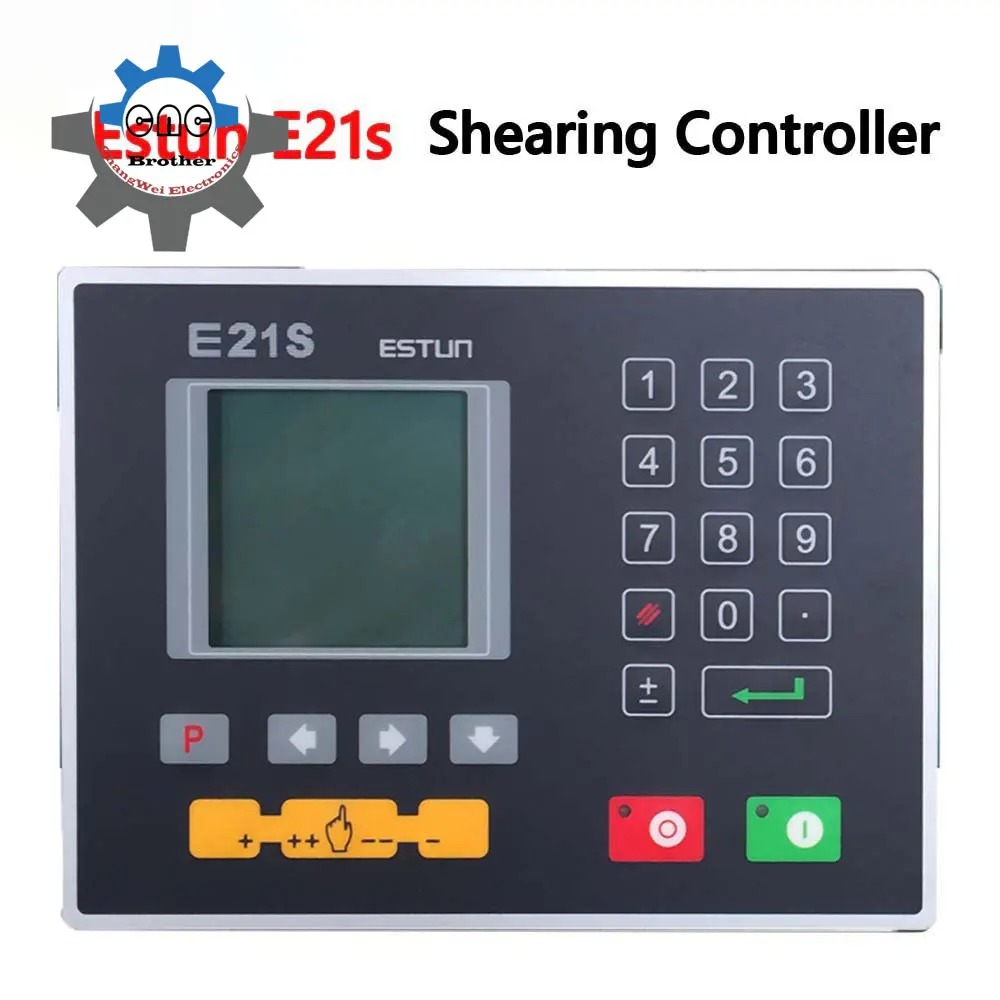 The Latest Estun E21S Shearing Machine CNC System Motion Controller Digital Display Control Panel E21S CNC System Encoder