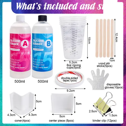 8 best sales सिलिकॉन मोल्ड बनाने की किट - №3