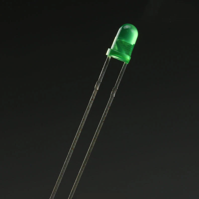 3MM/F3 LED Yellow/Pink/Green/Blue/Orange Diffused Round Head Bright Light Emitting Diode Long Legs