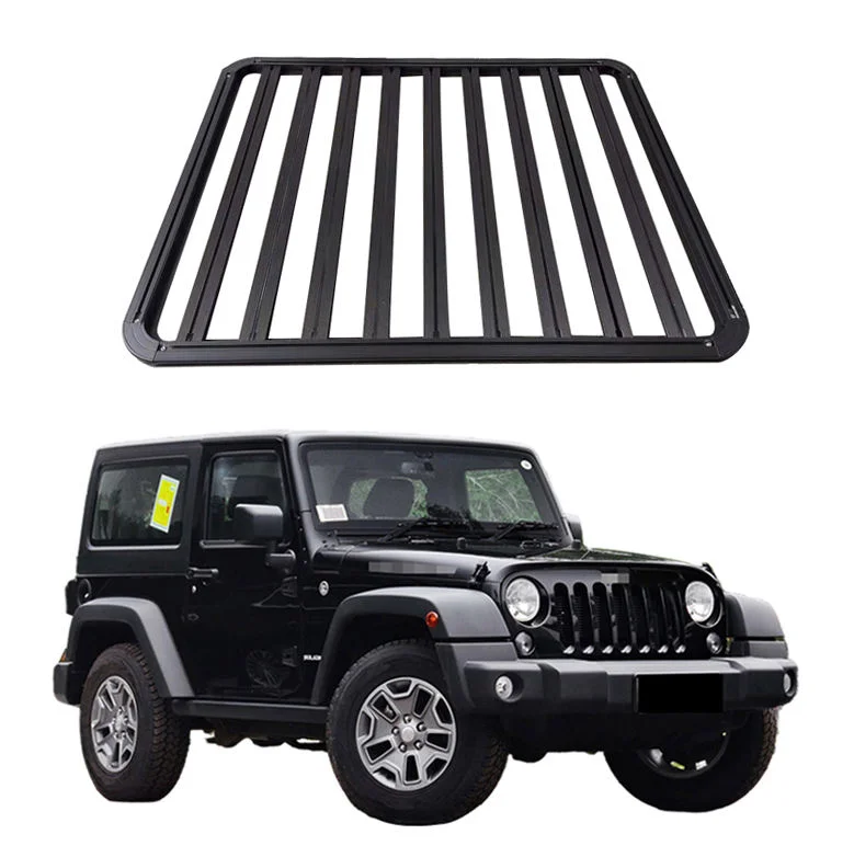 

Cross bar Frame Quality Aluminum 4x4 Luggage bar Car Roof Rack Roof Luggage Basket for Wrangler JK 2011-2017