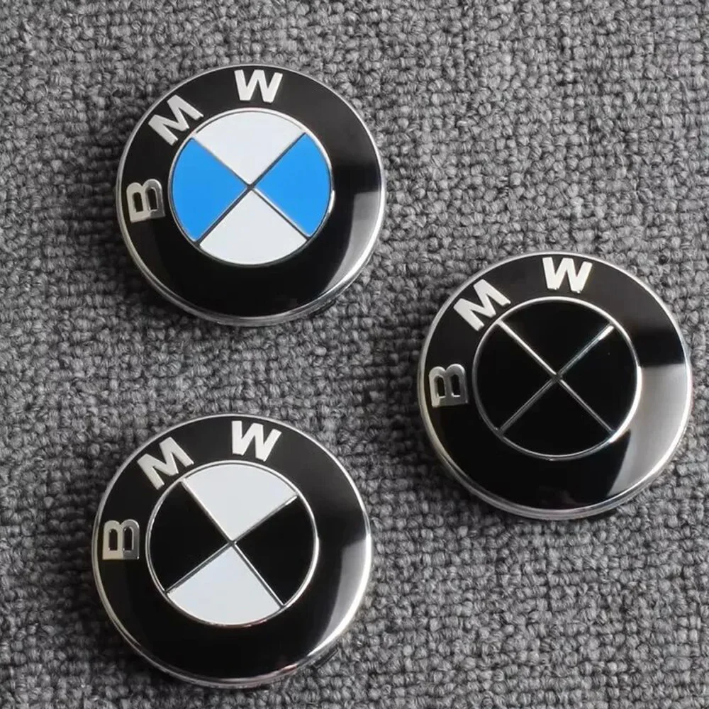 4pcs 56mm 68mm Hub For BMW Wheel Center Cap BMW Hub Cap Rims Sticker For BMW X5 X1 X3 X7 X6 E90 E60 M2 M3 M5 E39 E34 E30 E36 E46