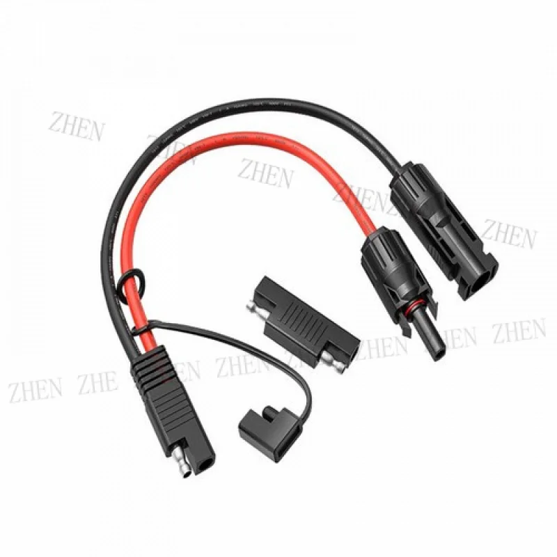 

Y Solar Panel Cable for RV Solar Panels to SAE Adapter Photovoltaic Cables 10AWG