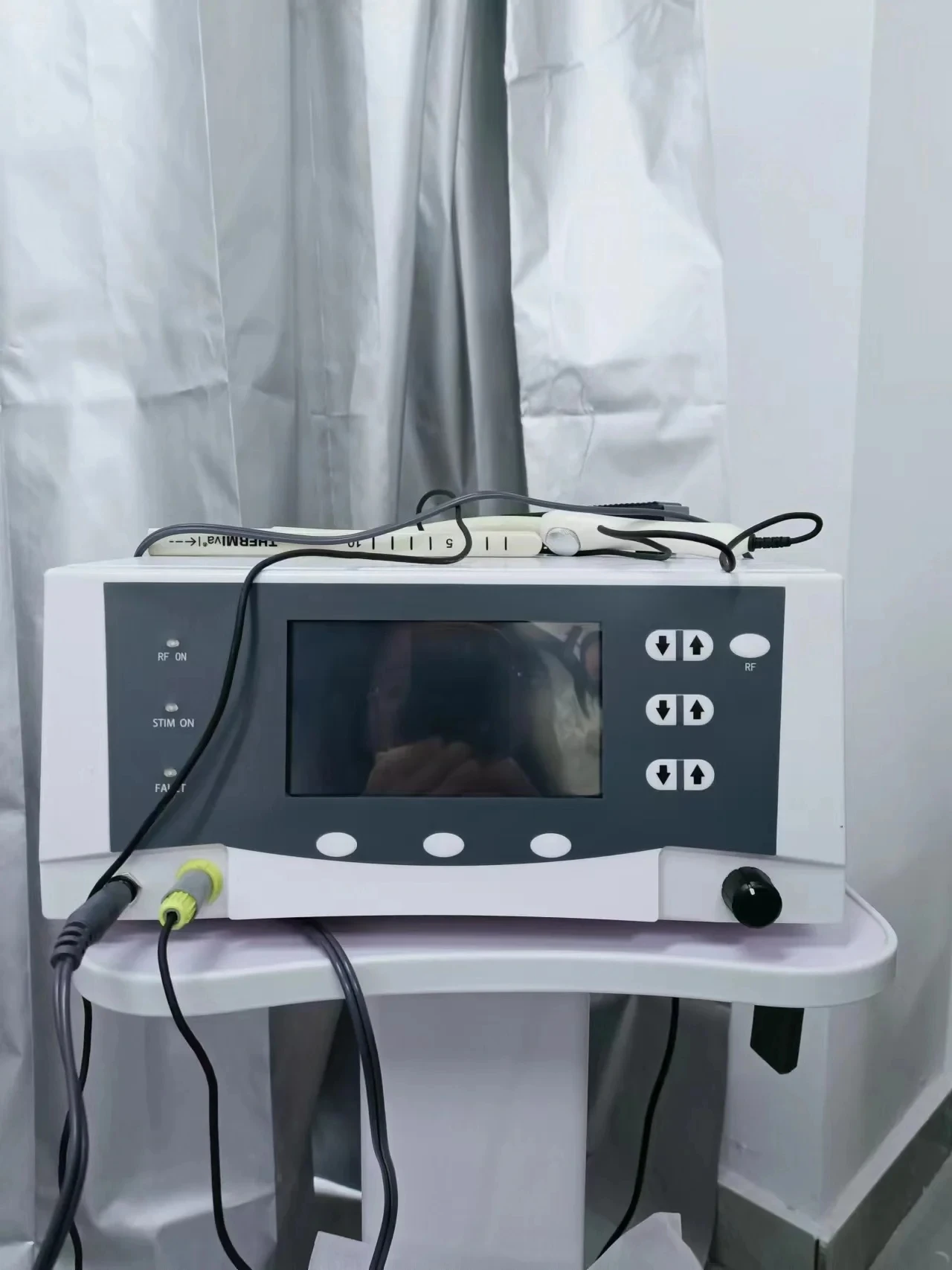 Máquina de aperto virginal feminina privada rf portátil, rejuvenescimento de alta intensidade, anti-envelhecimento, reparo pós-parto, cuidados, máquina rf